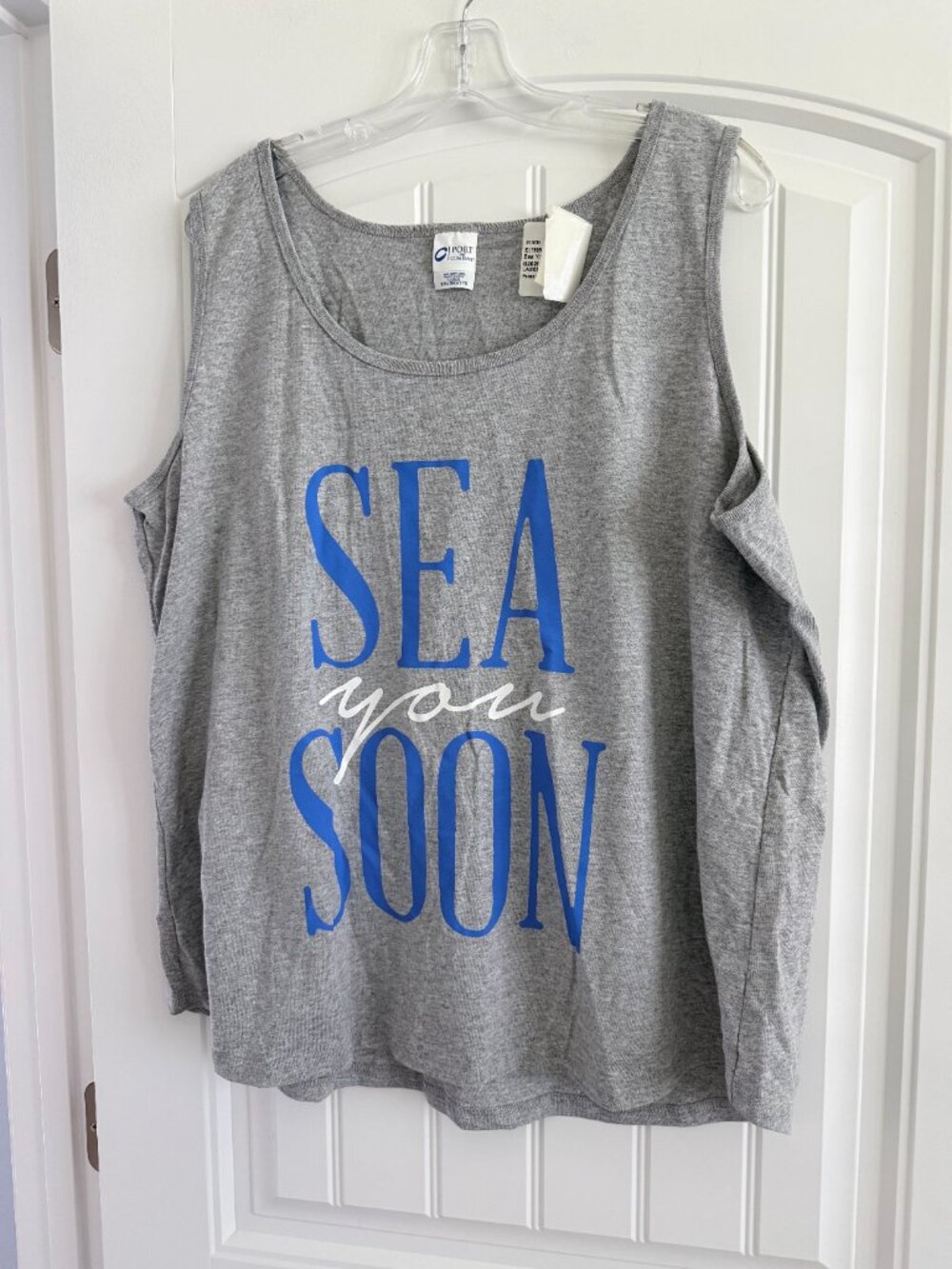 Brand New "Sea You Soon" Tank - Size 3X - NWT